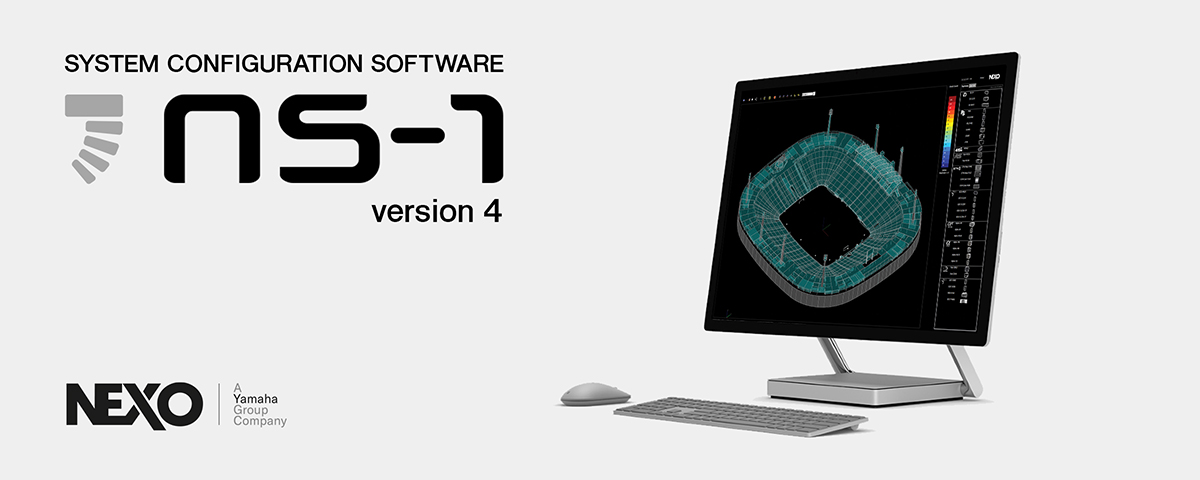 NEXO公司更新NS-1系统软件以集成优德88扬声器系统和AFC Design Assistant